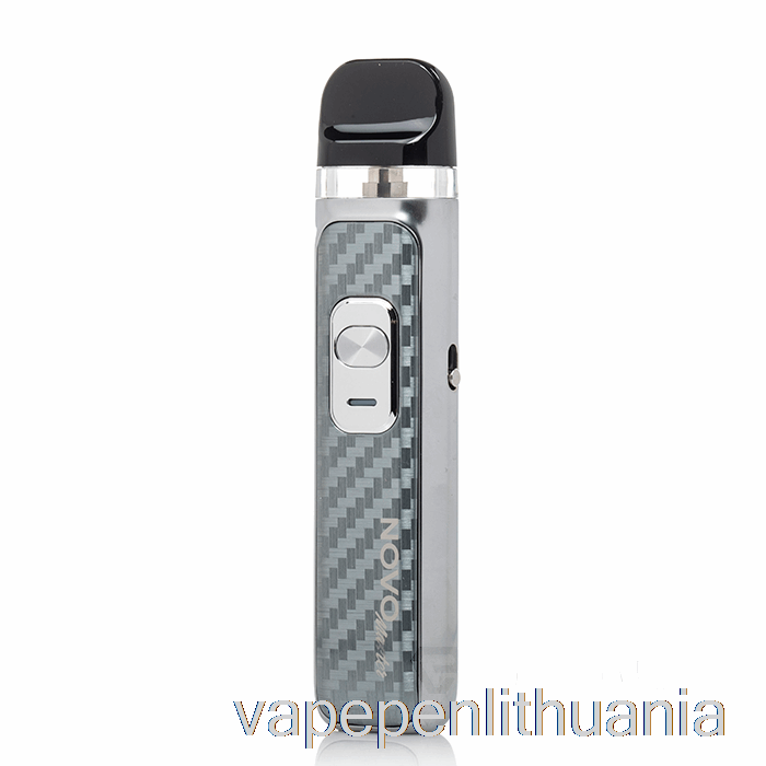 Smok Novo Master 30w Pod System Sidabro Anglies Pluošto Vape Skystis